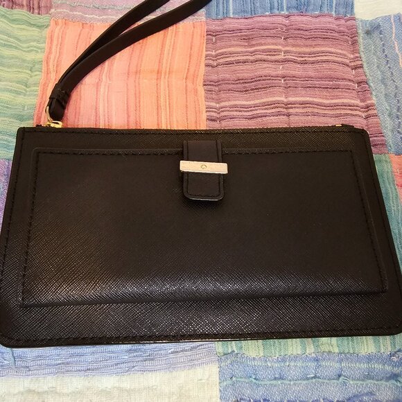 Kate Spade Black Wristlet - Picture 2 of 6